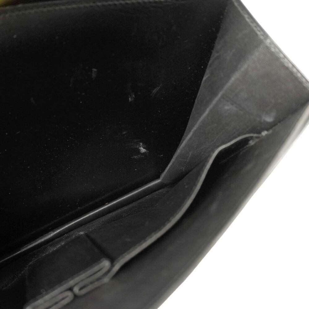 Hermes Hermès Vasco Box Calf Handbag, Black, with 〇Q Stamp, Women's - Picture 11 of 14